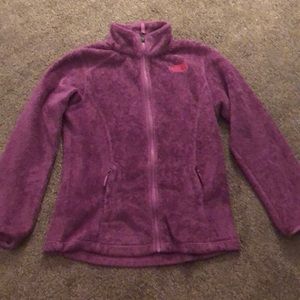 Zip up north face jacket